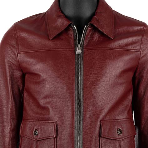 dolce gabbana lederjacke